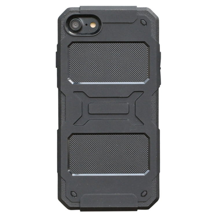 For iPhone SE 2022 / SE 2020 / 8 / 7 FATBEAR Armor Shockproof Cooling Case(Black) by FATBEAR