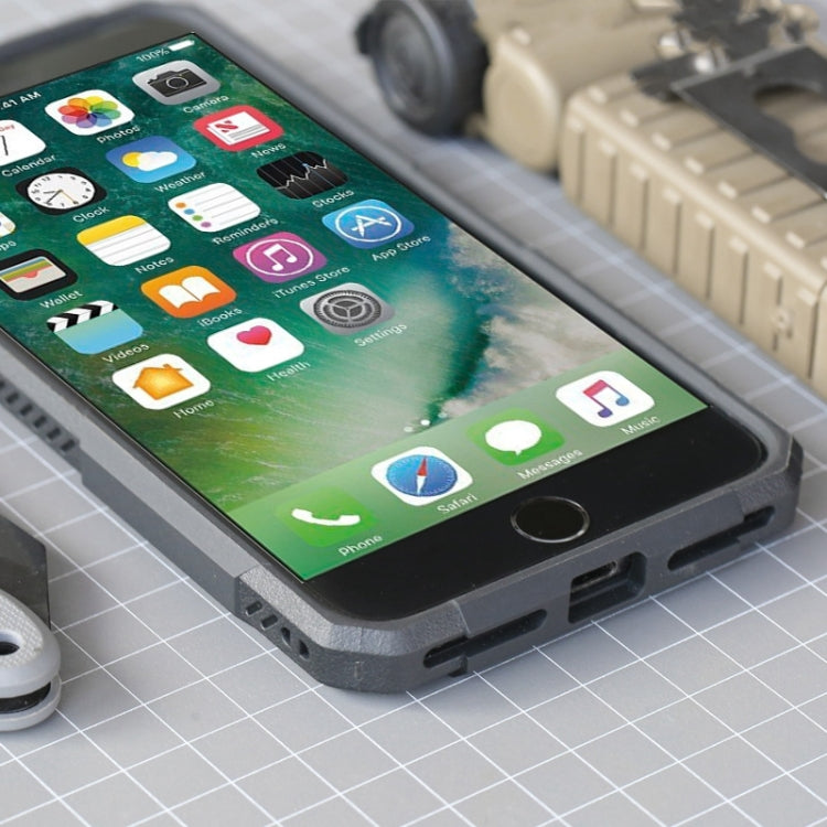 FATBEAR Armor Shockproof Cooling Case For iPhone 7 Plus / 8 Plus(Black) by FATBEAR