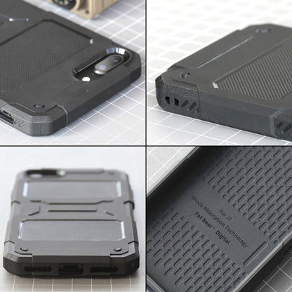 FATBEAR Armor Shockproof Cooling Case For iPhone 7 Plus / 8 Plus(Black) by FATBEAR