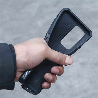 For Huawei P40 FATBEAR Armor Shockproof Cooling Phone Case(Black) by FATBEAR