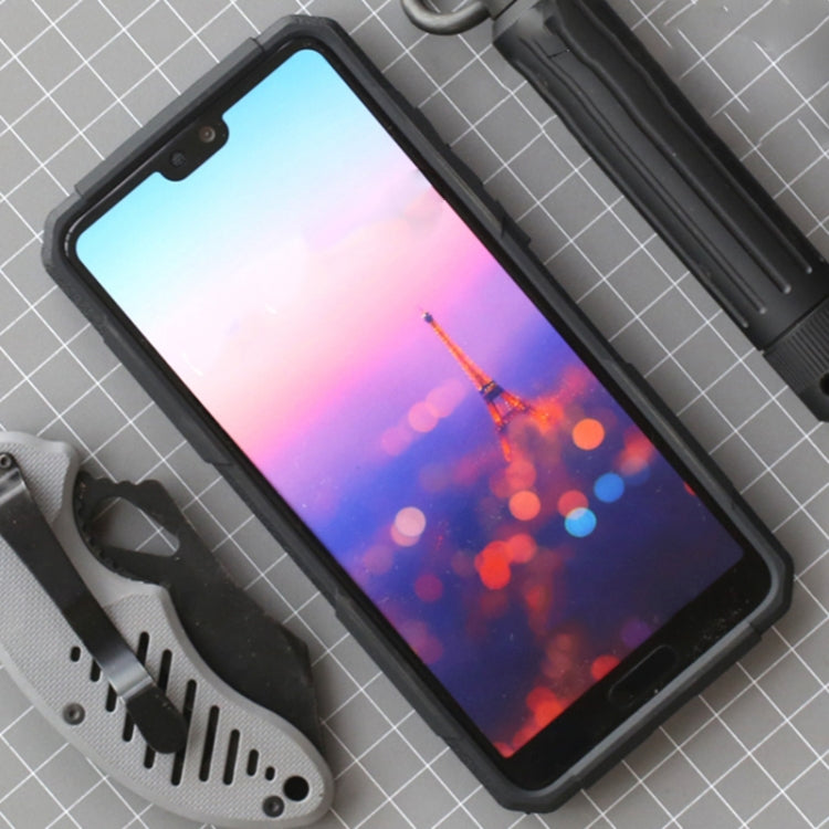 For Huawei P20 Pro FATBEAR Armor Shockproof Cooling Phone Case(Black) by FATBEAR