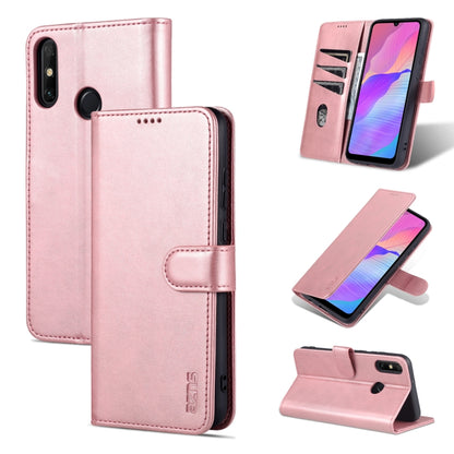 For Huawei Enjoy 20e AZNS Skin Feel Calf Texture Horizontal Flip Leather Phone Case(Rose Gold) by AZNS