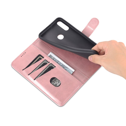 For Huawei Enjoy 20e AZNS Skin Feel Calf Texture Horizontal Flip Leather Phone Case(Rose Gold) by AZNS