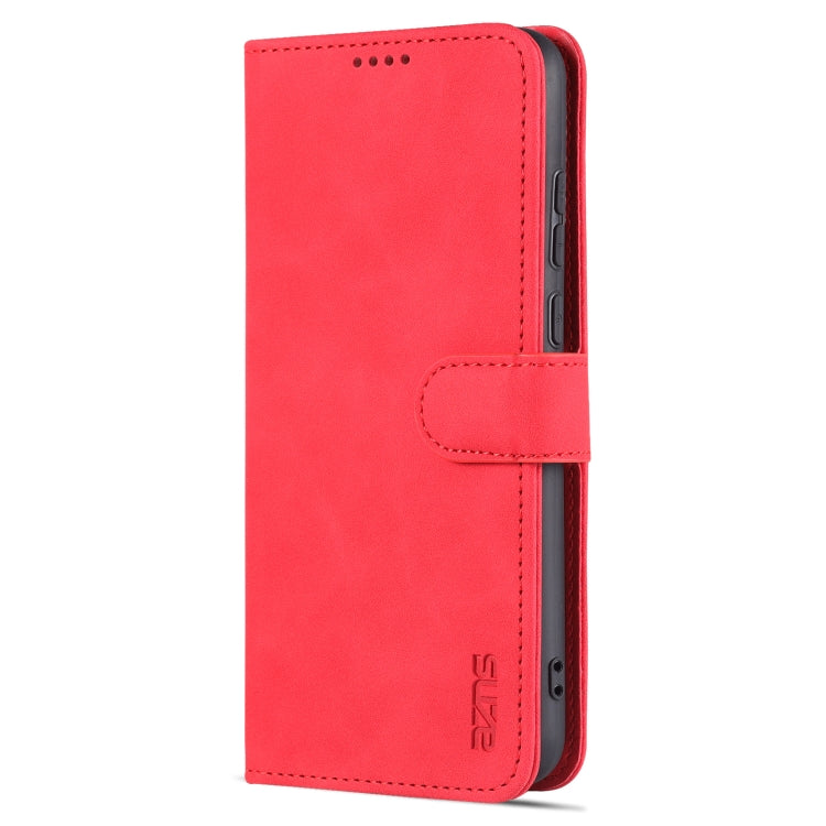 For Huawei Enjoy 20e AZNS Skin Feel Calf Texture Horizontal Flip Leather Phone Case(Red) by AZNS