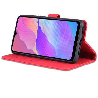 For Huawei Enjoy 20e AZNS Skin Feel Calf Texture Horizontal Flip Leather Phone Case(Red) by AZNS