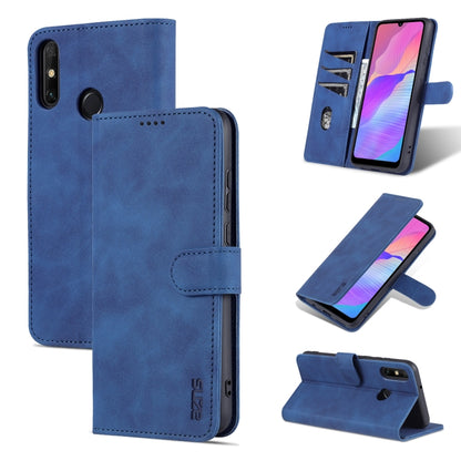 For Huawei Enjoy 20e AZNS Skin Feel Calf Texture Horizontal Flip Leather Phone Case(Blue) by AZNS