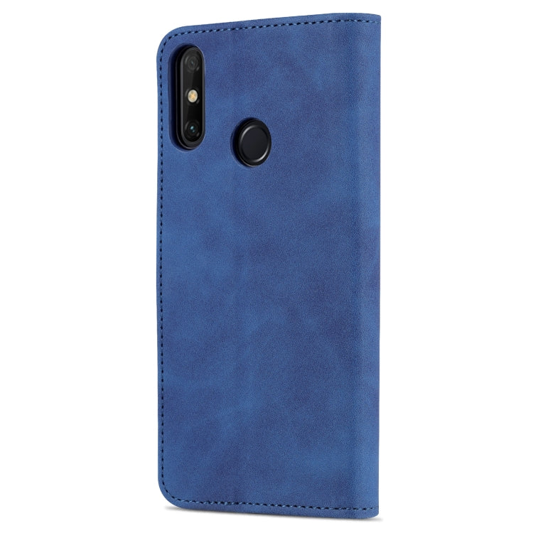 For Huawei Enjoy 20e AZNS Skin Feel Calf Texture Horizontal Flip Leather Phone Case(Blue) by AZNS