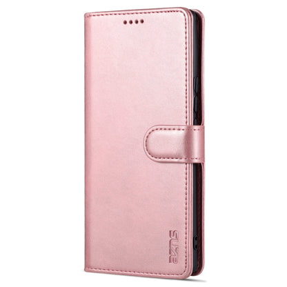 For Honor 60 AZNS Skin Feel Calf Texture Horizontal Flip Leather Phone Case(Rose Gold) by AZNS