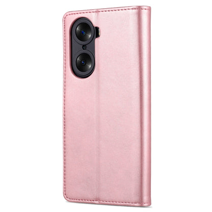 For Honor 60 AZNS Skin Feel Calf Texture Horizontal Flip Leather Phone Case(Rose Gold) by AZNS