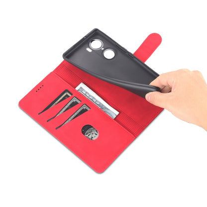 For Honor 60 AZNS Skin Feel Calf Texture Horizontal Flip Leather Phone Case(Red) by AZNS