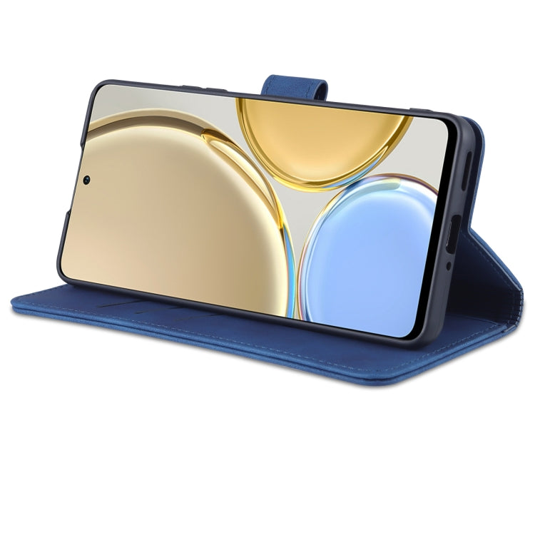 For Honor X30 AZNS Skin Feel Calf Texture Horizontal Flip Leather Phone Case(Blue) by AZNS