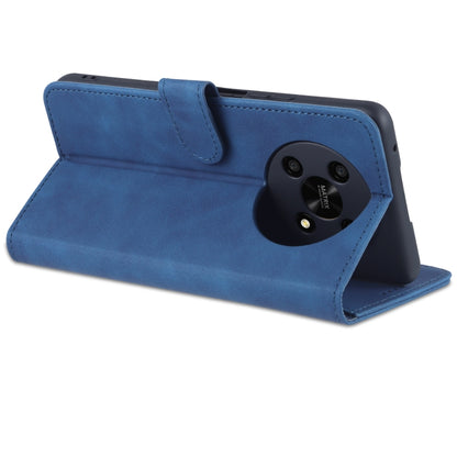 For Honor X30 AZNS Skin Feel Calf Texture Horizontal Flip Leather Phone Case(Blue) by AZNS