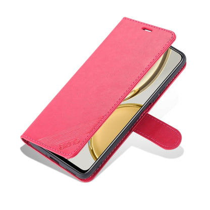 For Honor X30 AZNS Sheepskin Texture Flip Leather Phone Case(Red) by AZNS