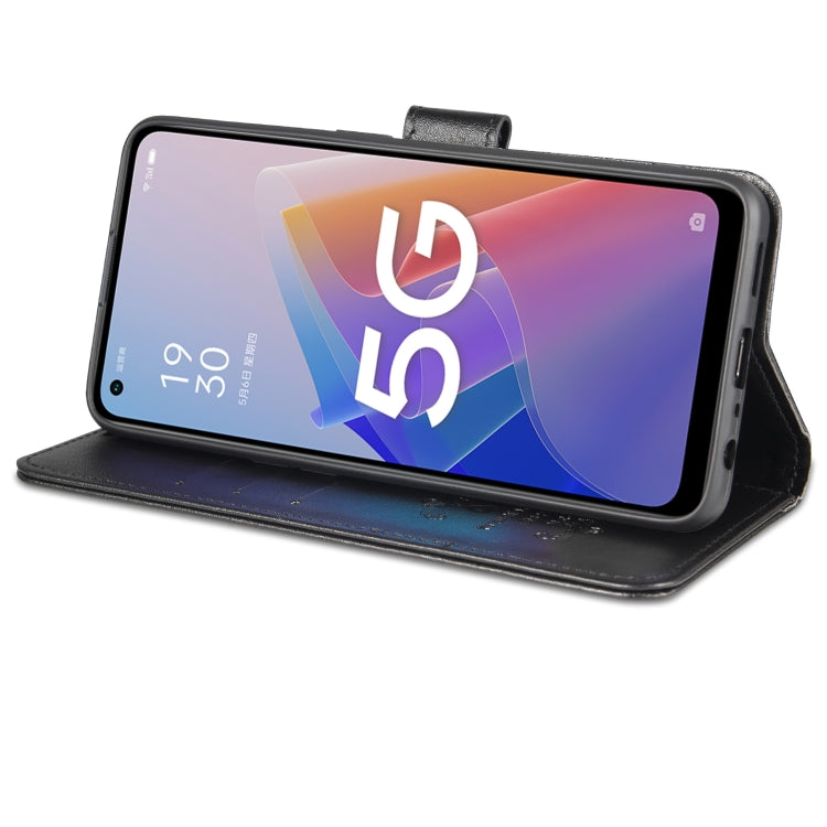 For OnePlus Nord N20 5G AZNS Sheepskin Texture Flip Leather Phone Case(Black) by AZNS