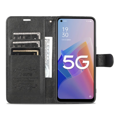 For OnePlus Nord N20 5G AZNS Sheepskin Texture Flip Leather Phone Case(Black) by AZNS