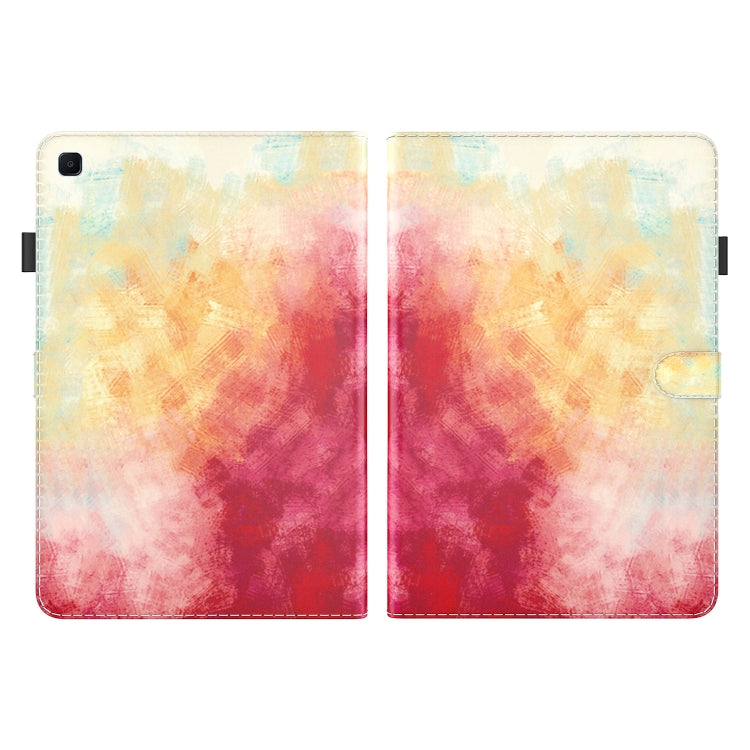 For Samsung Galaxy Tab S5e/T720/T725 Watercolor Pattern Flip Leather Tablet Case(Spring Cherry) by bashfashion