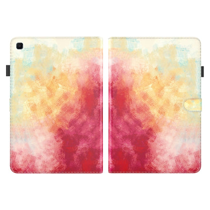 For Samsung Galaxy Tab S5e/T720/T725 Watercolor Pattern Flip Leather Tablet Case(Spring Cherry) by bashfashion