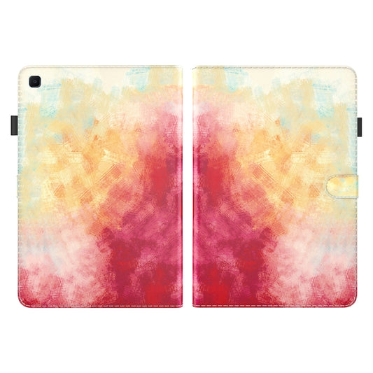For Samsung Galaxy Tab S5e/T720/T725 Watercolor Pattern Flip Leather Tablet Case(Spring Cherry) by bashfashion