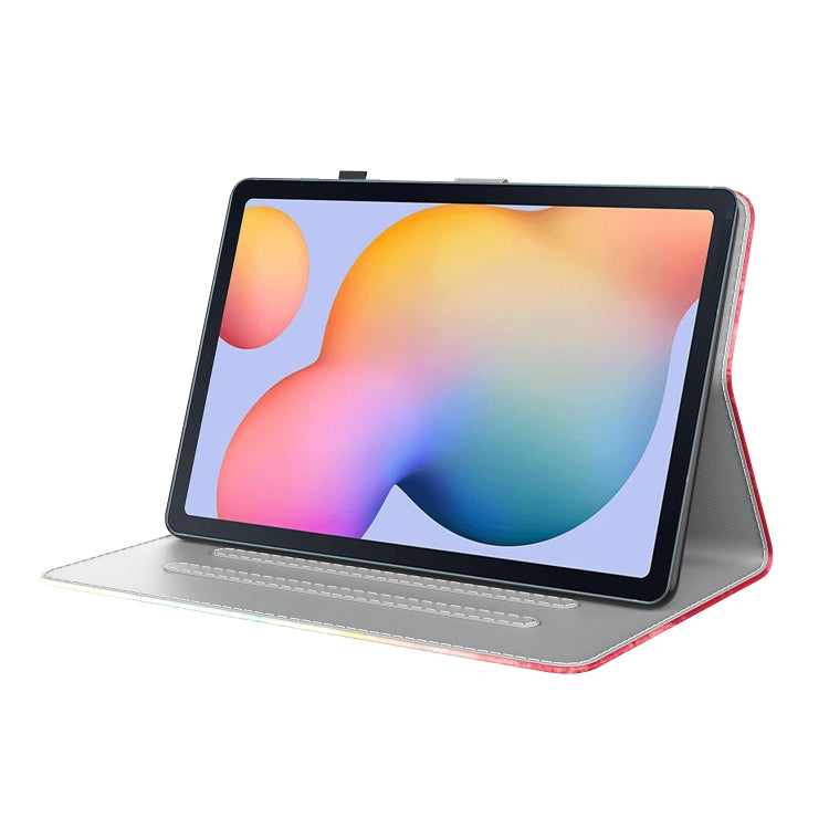 For Samsung Galaxy Tab S5e/T720/T725 Watercolor Pattern Flip Leather Tablet Case(Spring Cherry) by bashfashion