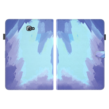 For Samsung Galaxy Tab A 10.1 2016/T580/T585 Watercolor Pattern Flip Leather Tablet Case(Winter Snow) by bashfashion