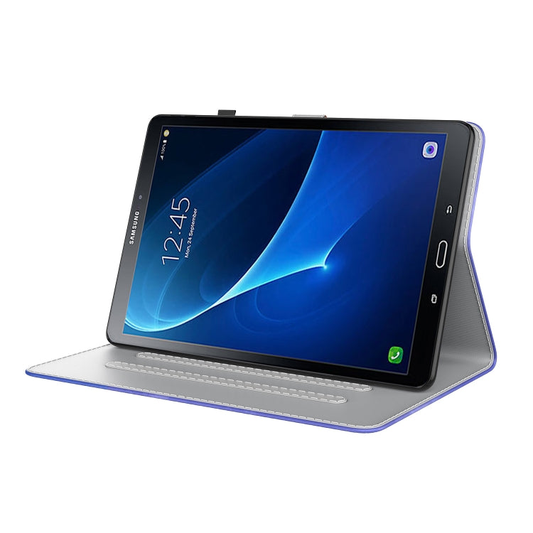 For Samsung Galaxy Tab A 10.1 2016/T580/T585 Watercolor Pattern Flip Leather Tablet Case(Winter Snow) by bashfashion