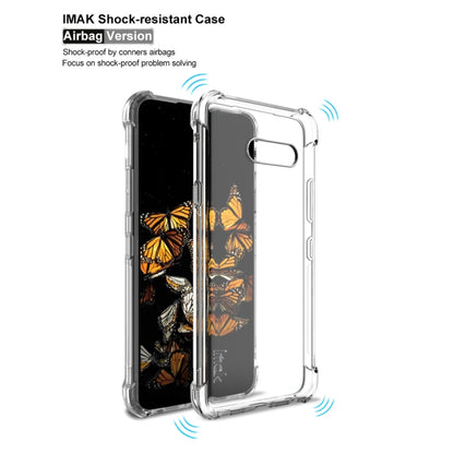 For LG G8X ThinQ / V50S ThinQ 5G IMAK All-inclusive Shockproof Airbag TPU Case with Screen Protector(Transparent) by imak