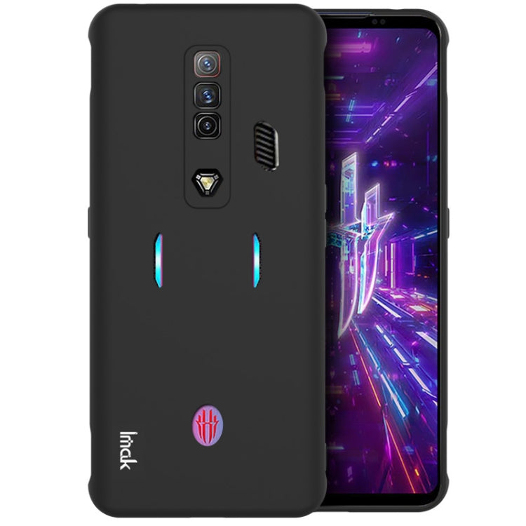 For ZTE nubia Red Magic 7 imak UC-3 Series Shockproof Frosted TPU Phone Case(Black) by imak
