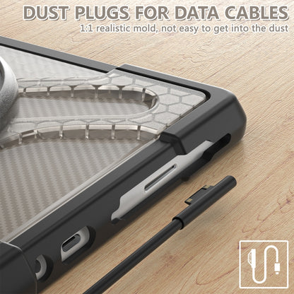 For Microsoft Surface Go 4 / 3 / 2 / 1 TPU + PC Tablet Case(Tea Color) by bashfashion