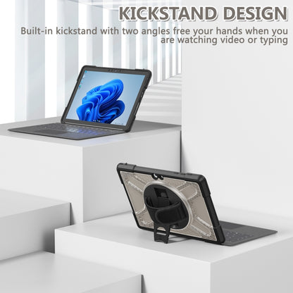 For Microsoft Surface Go 4 / 3 / 2 / 1 TPU + PC Tablet Case(Tea Color) by bashfashion