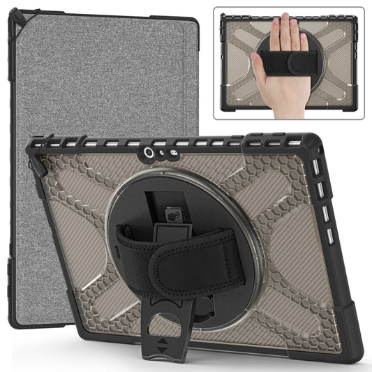 For MicroSoft Surface Pro 4 / 5 / 6 / 7 TPU + PC Tablet Case(Tea Color) by bashfashion