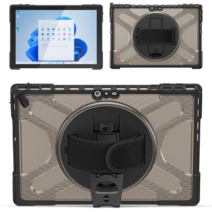 For MicroSoft Surface Pro 4 / 5 / 6 / 7 TPU + PC Tablet Case(Tea Color) by bashfashion