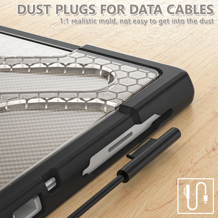 For MicroSoft Surface Pro 4 / 5 / 6 / 7 TPU + PC Tablet Case(Tea Color) by bashfashion