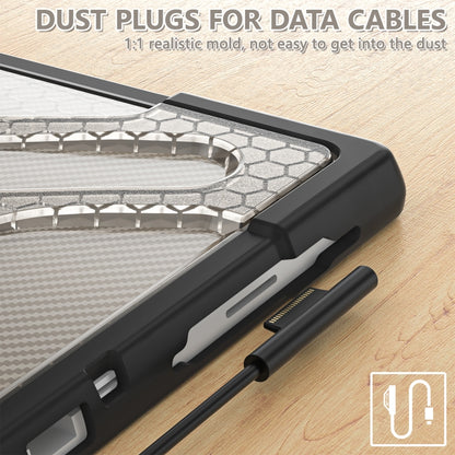 For MicroSoft Surface Pro 4 / 5 / 6 / 7 TPU + PC Tablet Case(Tea Color) by bashfashion