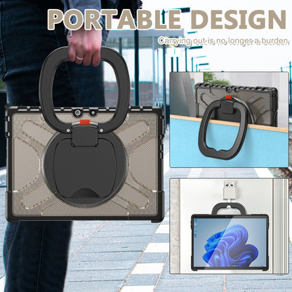 For MicroSoft Surface Pro 8 TPU + PC Tablet Case(Tea Color) by bashfashion