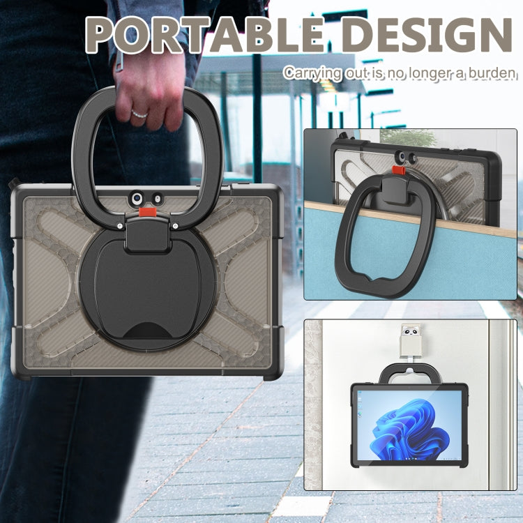 For MicroSoft Surface Go 1 / 2 / 3 TPU + PC Tablet Case(Tea Color) by bashfashion