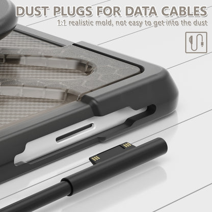 For MicroSoft Surface Go 1 / 2 / 3 TPU + PC Tablet Case(Tea Color) by bashfashion