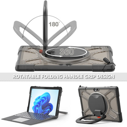 For MicroSoft Surface Go 1 / 2 / 3 TPU + PC Tablet Case(Tea Color) by bashfashion