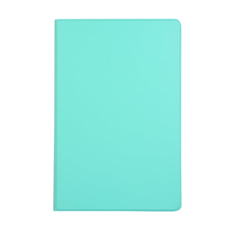 For Samsung Galaxy Tab S8 Ultra Elasticity Leather Tablet Case with Holder(Mint Green) by bashfashion