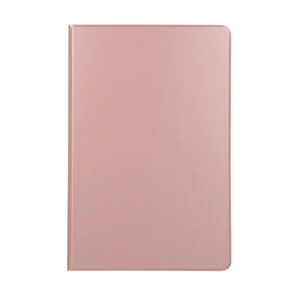 For Samsung Galaxy Tab S8 Ultra Elasticity Leather Tablet Case with Holder(Rose Gold) by bashfashion
