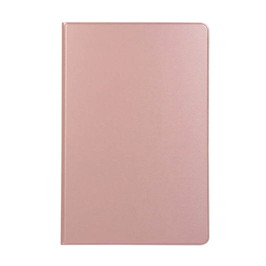 For Samsung Galaxy Tab S8 Ultra Elasticity Leather Tablet Case with Holder(Rose Gold) by bashfashion