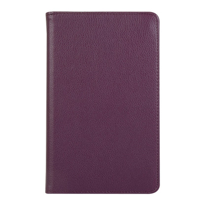 For Lenovo Legion Y700 Litchi Texture 360 Degrees Rotation Leather Tablet Case with Holder(Purple) by bashfashion