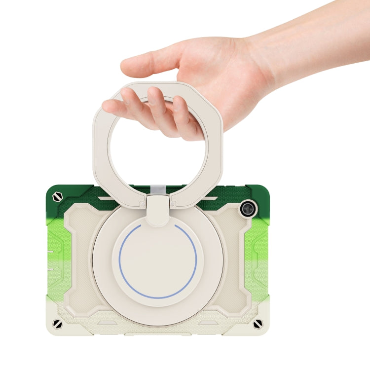 For Lenovo Tab M10 HD Gen 2 X306 Armor Contrast Color Silicone + PC Tablet Case(Colorful Blue) by bashfashion