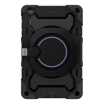 For Samsung Galaxy Tab A 8.0 2019 SM-T290 Armor Contrast Color Silicone + PC Tablet Case(Black) by bashfashion