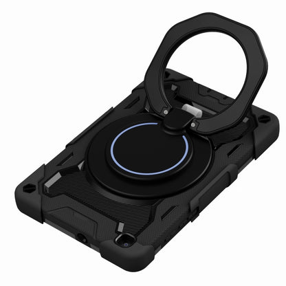 For Samsung Galaxy Tab A 8.0 2019 SM-T290 Armor Contrast Color Silicone + PC Tablet Case(Black) by bashfashion