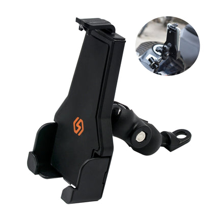 WUPP CS-1287A1 Motorcycle Bike Triangle Fixed Mobile Phone Holder(Black) by WUPP