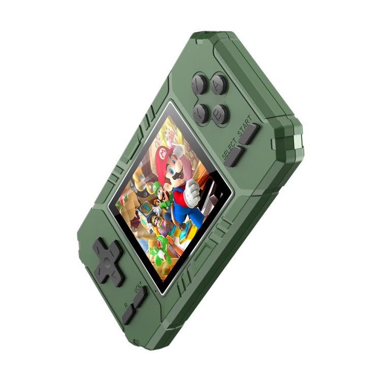 S8 3.0 inch Screen Classic Handheld Game Console Built-in 520 Games(Army Green) by bashfashion