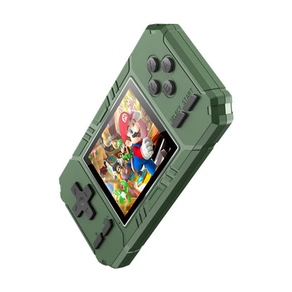S8 3.0 inch Screen Classic Handheld Game Console Built-in 520 Games(Army Green) by bashfashion