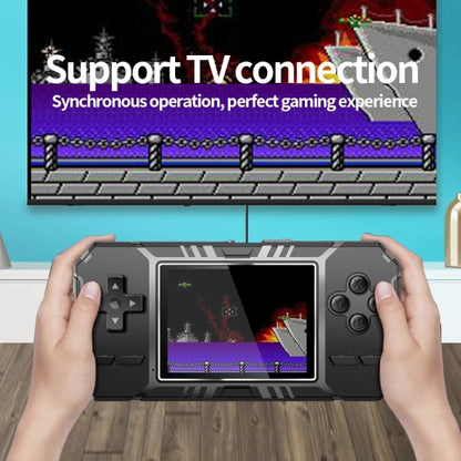 S8 3.0 inch Screen Classic Handheld Game Console Built-in 520 Games(Army Green) by bashfashion