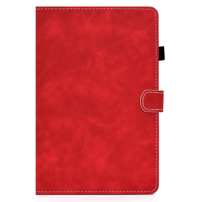 For Samsung Galaxy Tab S8 / S7 Cowhide Texture Smart Leather Tablet Case(Red) by bashfashion