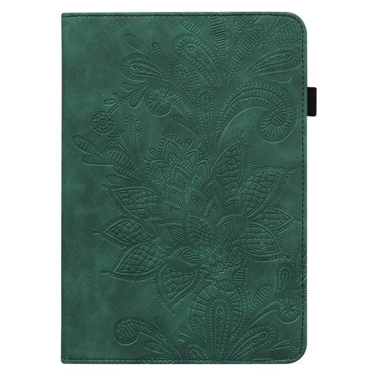 Lace Flower Embossing Pattern Leather Tablet Case For Samsung Galaxy Tab S8(Green) by bashfashion